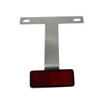  номерная табличка отражатель E Mark есть серебряный PFP