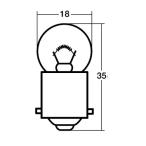  Stanley (STANLEY) NO26 BP4115 6V8W мотоцикл указатель поворота * tail лампочка 