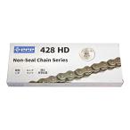 PFP チェーン 428HD-100L 強化タイプ クリップジョイント付属 428-100 スチール ノンシールチェーン ホンダ CT110 ハンターカブ