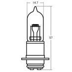  Stanley (STANLEY) 14-0335 12V35/36.5W мотоцикл передняя фара лампочка 