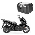 SHAD(シャッド) バイク 【セット品】TR46 TERRA トップケース アルミパネル+フィッティングキット PCX 125/150/160(10-26) 収納