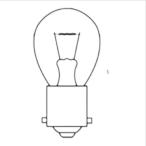 M&amp;H B3103 12V21W BA15S B-3103 мотоцикл указатель поворота * tail лампочка 