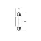 M&amp;H B6942 6V18W S8.5/8.5 B-6942 мотоцикл указатель поворота * tail лампочка 