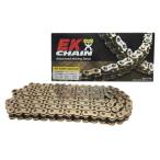 EKチェーン(江沼チェーン) SRXシリーズ 525SRX2-120L ゴールド MLJ(カシメジョイント) 525SRX2(GP/GP)-120L-MLJ バイク チェーン
