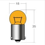 M&amp;H 12V10W BAU15S( угол булавка ) orange 1P5108U OR мотоцикл указатель поворота * tail лампочка 