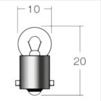 M&amp;H 12V3.4W BA9S желтый 1P7113 YE мотоцикл измерительный прибор лампочка 