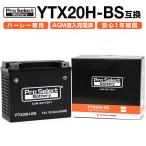 ProSelect(プロセレクト) PTX20H-BS ハーレー専用AGMバッテリー(YTX20-BS/YTX20H-BS互換) PSB051 バイク 密閉型MFバッテリー