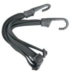 ProTOOLs 荷台用ゴムひもフック付13mm×0.6mブラック 自転車 荷物 固定