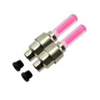EnergyPrice(エナジープライス) バルブライトキャップ ピンク  自転車 バルブキャップ
