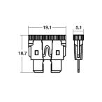  Stanley (STANLEY) NO304 BPF-6150 лезвие плавкий предохранитель BPF6150 мотоцикл 