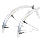 サニーホイール 自転車 フェンダー・泥除け SW-816-20 F 小径車用PCフルフェンダー シルバー シルバー 20インチ用