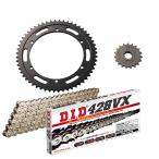 DID( большой такой же промышленность ) цепь &amp; передний и задний (до и после) звездочка серебряный 3 пункт замена комплект SR400 DY-05S мотоцикл система привода комплект 