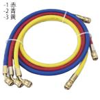 ESCO(エスコ) チャージングホース カーエアコン用 150cm/青 EA104AM-2 自動車 ガスチャージホース・ゲージ