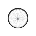 27インチ 自転車 27×1 3/8 14T 37-630 後輪リム完組 バンド用アルミリム 1本 タイヤ チューブ 付 シティサイクル ママチャリ