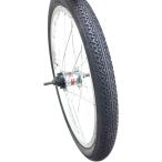 20インチ 自転車 20×1.75 47-406 内装3段用 アルミリム 1本 タイヤ チューブ 付 折りたたみ 男の子 女の子