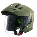 マルシン工業(Marushin) バイク ヘルメット ジェットヘルメット ジェットヘルメット MSJ1 TE-1 マットカーキ XL MSJ1