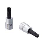 PROXXON(プロクソン) トルクスビットソケット 3/8” いじり穴なし T45 83589