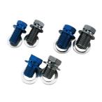 C.F.POSH(CFposhu) aluminium сливной болт голубой NSR50/ Monkey 220232 мотоцикл 