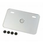 POSH Faith(poshu лицо ) номерной знак угол маленький размер 50-125cc для новый стандарт согласовано товар ( ушко нет ) S серебряный 500290-03-10 мотоцикл экстерьер без крыла 