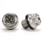 JSM Hexagon head с магнитом . сливной болт M12×14mm P1.5 TA-JSM-BT072SI мотоцикл сливной болт * дренаж шайба 