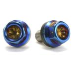 JSM Hexagon head PVD титановое покрытие с магнитом . сливной болт M8×16mm P1.25 TA-JSM-BT073TI мотоцикл сливной болт * дренаж шайба 