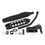 SP Takegawa ( специальный детали Takegawa ) SSS muffler черный протектор 04-02-0351 мотоцикл muffler покрытие * термозащита 