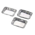 キャプテンスタッグ アルミ スモーク受皿 9×14cm 3枚組 M-6527 アウトドア用品 バーベキュー・焚き火