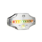 KOSO(コーソー) LED電圧チェッカー CNCシルバー KS-M-LVSV バイク スピードメーター・インジケーター類