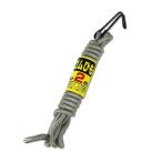 トップ ゴムヒモ シルバー 2m 自転車 バンド・ゴムひも