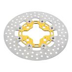EVATEK(エヴァテック) リアブレーキ220mm ディスク単品 ゴールド ハンターカブCT125 EVT-3104-GD バイク ディスクローター