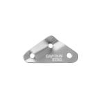 CAPTAIN STAG( Captain Stag ) aluminium треугольник свободный 10 штук комплект ( серебряный ) дыра диаметр 6mm UA-4557 обслуживание сопутствующие товары палатка * брезент 