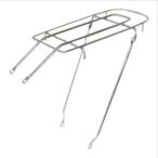 昭和インダストリーズ RC6 ダボ止ネジ付ロングキャリア クロムメッキ 27インチ 自転車 リアキャリア・ドレスガード