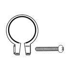 CATEYE(キャットアイ) SP-8 取付バンド(φ31.0〜34.5mm) ブラック 自転車 サイクルコンピューター部品