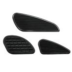 KIJIMA( Kijima ) колено рукоятка накладка SR модель левый и правый в комплекте черный 208-001 мотоцикл экстерьер подушка бака 