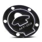 YAMAHA MT-03 MT03 топливо крышка покрытие подушка бака за границей Yamaha оригинальный YAMAHA GENUINE PARTS клик post пересылка 