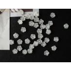 kaboshon Nailparts роза роза белый белый ламе Aurora 20 штук входит 