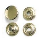 ジャンパーホック7050 真鍮製 ニッケル 3コ入