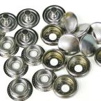 ジャンパーホック7050(13mm) 真鍮製 ニッケル 3コ入