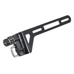 ★48520 デイトナ Daytona ヘルメットホルダー ヘルメットロック ダイヤルタイプ ナンバープレート用 左側 汎用