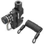 ★49407 デイトナ Daytona ダイヤルヘルメットホルダー ヘルメットロック マスターシリンダークランプタイプ(32mmピッチ) ミラーホルダー付き 汎用