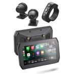 ★61612 デイトナ Daytona Mio MiVue MK50 ドライブレコーダー付きスマートモニター 前後カメラ SONY 防水防塵 駐車監視機能付き 5.5インチ