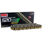 在庫有当日発送 アールケー・ジャパン RKチェーン 520XRE-120L ED.BLACKGOLD ブラックゴールド(BG520XRE-120L)