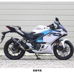ショッピングチタン WR'S YZF-R3/MT-03 SS-OVALスリップオンマフラー（F-BLACKチタン） SF2320JM