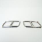 ベンツ AMGルック 4本出しルック メッキ マフラー カバー W222 S300h S400 S400h S550 S550e Sクラス ガーニッシュ