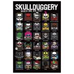 Skullduggery ポスター ポストカード インテリア用品