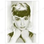 AUDREY HEPBURN ミニポスター オードリー・ヘプバーン インテリア用品 ポストカード 映画