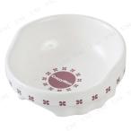 【取寄品】 ドギーマン 便利なクローバー陶製食器 ミニ 犬用品 餌やり 水やり用品 ペット 滑り止め 持ちやすい構造