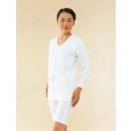 【取寄品】 婦人用前開き 秋冬用 長袖スリーマー 長袖スリーマーMサイズ 肌着 介護 福祉用品 衣類(肌着 ねまき 靴下 サポーター) 女性 中綿キルティング