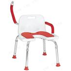 【取寄品】 シャワーベンチ 「ウイング」 介護 福祉用品 入浴用品 高齢者 可動立ち上がり手すり U字タイプ座面 ソフト座面 シャワーフック