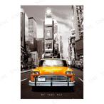 【取寄品】 NEW YORK taxi ポスター ハートアートコレクション ポストカード